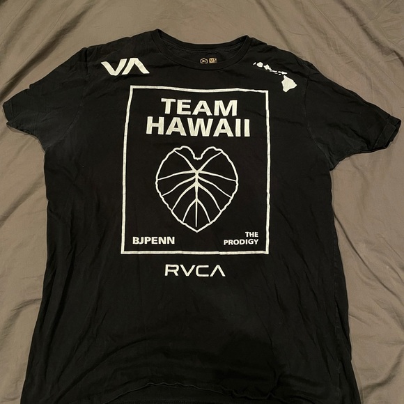 LIMITED EDITION RVCA SHIRT - Team Hawaii - Picture 1 of 3